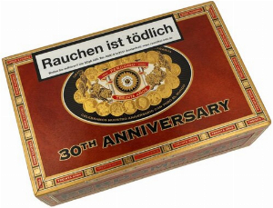 Perdomo 30th Anniversary Robusto Connecticut Zigarren 30 Stk.