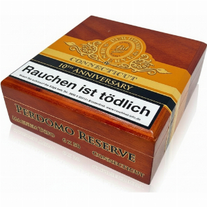 Perdomo Reserve 10th Anniversary Connecticut Magnum Tubo Zigarren 12 Stk.