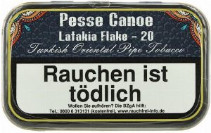 Pesse Canoe Latakia Flake-20 Turkish Oriental Pfeifentabak 50g