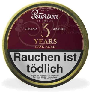 Peterson Peifentabak Cask Aged 3 Years Virginia Mixture 50g
