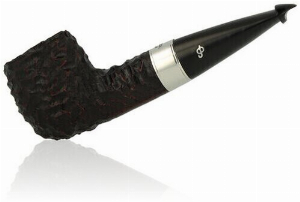 Peterson Pfeife 160th Anniversary Rustic Pat. Billiard