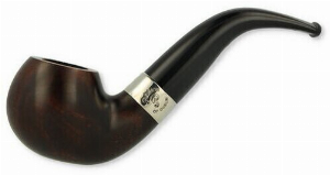 Peterson Pfeife Aran 03 Braun Glatt