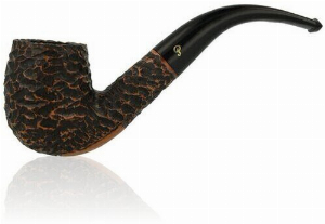 Peterson Pfeife Aran Rustic 69 Braun