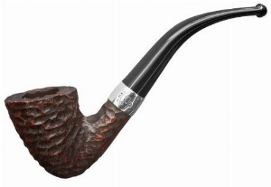 Peterson Pfeife Donegal Rocky Sandblast 127 Rot-Braun