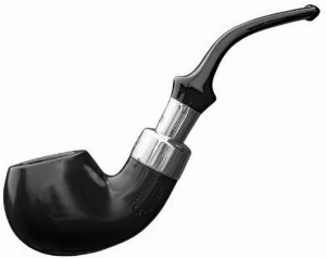 Peterson Pfeife Spigot Black 03 Glatt