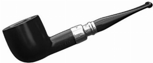 Peterson Pfeife Spigot Black 606 Glatt