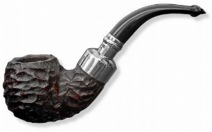 Peterson Pfeife Spigot Rustic 302 Pl Rotbraun