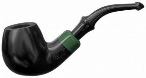 Peterson Pfeife St. Patricks Day 24 Black B42 Glatt Schwarz