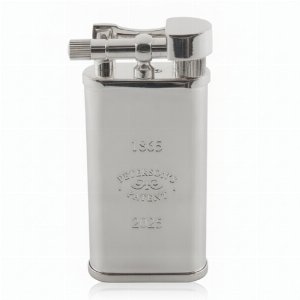 Peterson Pfeifenfeuerzeug 160th Anniversary Silver