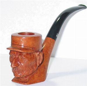 Pfeife Butz Choquin Einzelstück Charles De Gaulle