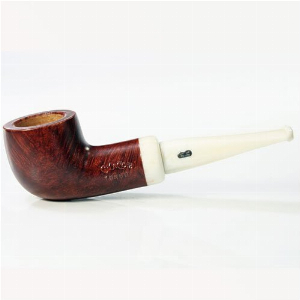 Pfeife Chacom Turbo Golden Contrast Weiß