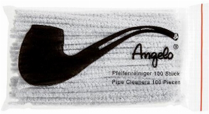 Pfeifenreiniger Angelo weiß