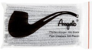 Pfeifenreiniger Angelo weiß