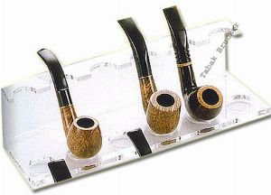 Pfeifenständer Acryl 6 Ablagen für Pfeifen
