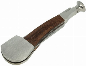 Pfeifenstopfer Alu-Holz-Optik Zubehör für die Pfeife