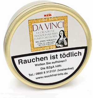 Pfeifentabak Da Vinci In Fumo E Verita 100g Dose