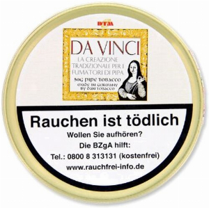 Pfeifentabak Da Vinci In Fumo E Verita 100g Dose