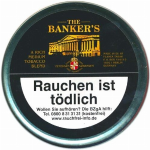 Pfeifentabak Petersen und Sörensen The Bankers Tobacco 50g