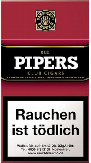 Pipers Club Cigars Red Cherry 10er