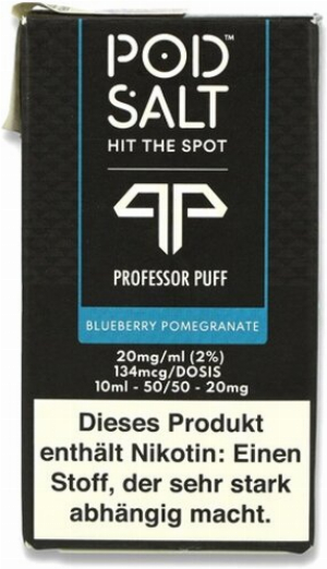 POD Salt Blueberry Pomegranate Nikotinsalz Liquid 10ml 20mg