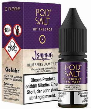 Pod Salt Jammin Blueberry Jam Tart 10ml