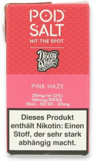 POD Salt Pink Haze Nikotinsalz Liquid 10ml 20mg