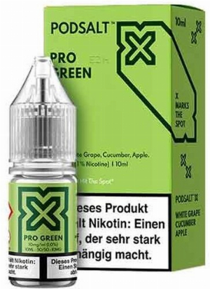 POD Salt X Nikotinsalz Liquid Pro Green 20mg