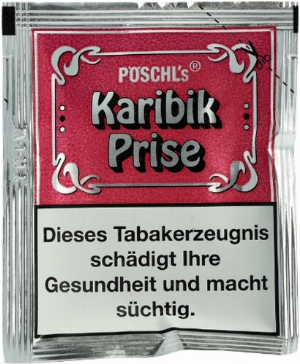Pöschls Karibik Prise Snuff 10g Beutel Schnupftabak
