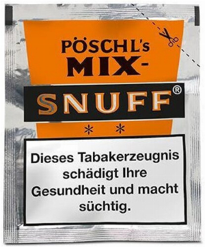 Pöschls Mix Snuff 10g Päckchen Schnupftabak