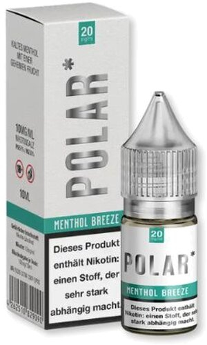 Polar Nikotinsalz Liquid Menthol Breeze 10ml 20mg