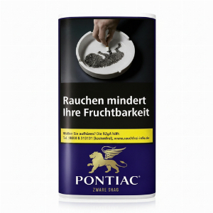 Pontiac Tabak Zware Shag 30g Päckchen Feinschnitt