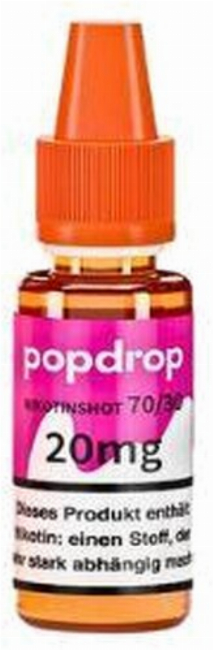 popdrop Nikotinshot 70/30 10ml 20mg/ml