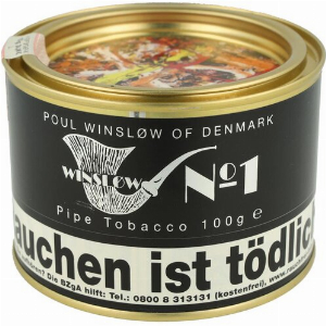 Poul Winslow Pfeifentabak No.1 100g Dose