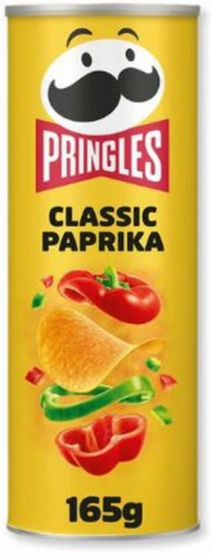 Pringles Classic Paprika 165g Dose