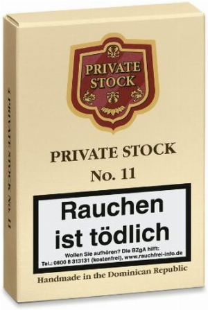 Private Stock No. 11 Zigarren 25 Stück