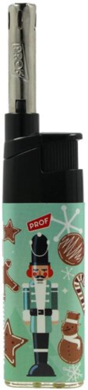 Prof Stabfeuerzeug Nussknacker grün