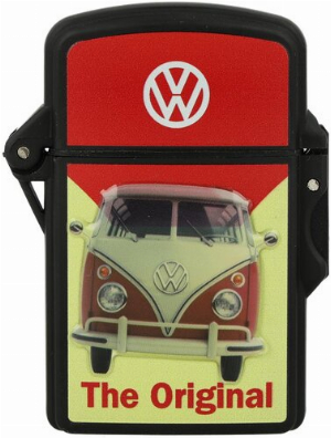 Prof VW Shiny Malibu Feuerzeug Rot