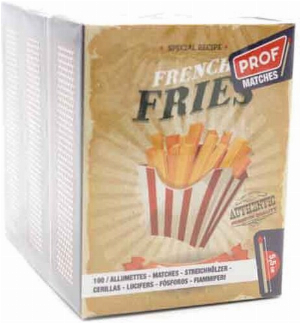 Prof Zündhölzer 3er Pack French Fries