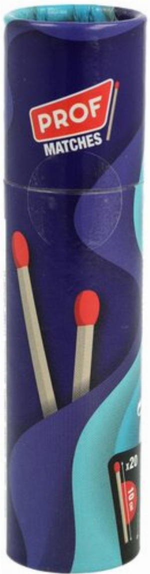 Prof Zündhölzer Länge 10cm Blau