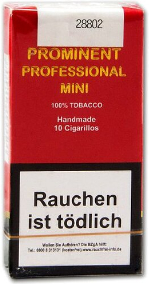 Prominent Professional Mini Zigarillos 10 Stück