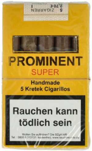 Prominent Super Nelken Zigarillos 5 Stk.