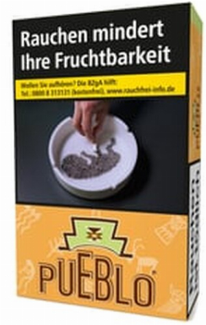 Pueblo  Orange ohne Zusatzstoffe 20er