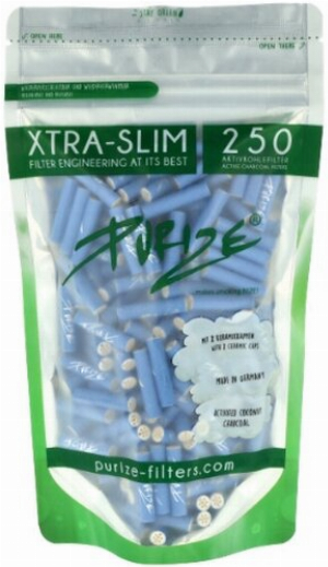 Purize Aktivkohlefilter 5,9 mm Blau 250 Stück