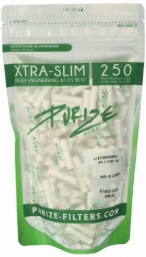 Purize Aktivkohlefilter 5,9 mm Weiß 250Stk.