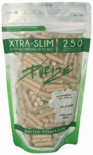 Purize Aktivkohlefilter 6mm Organic 250Stk.