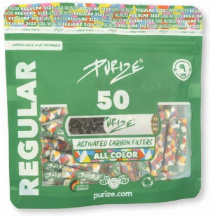 Purize Aktivkohlefilter AllColour Regular 50 Stk.