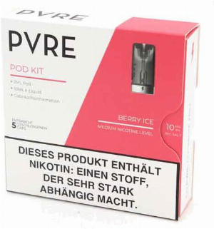 PVRE Pod Liquid mit Berry Ice 10mg
