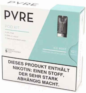 PVRE Pod Liquid mit Ice Mint 10mg