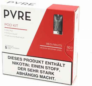 PVRE Pod Liquid mit Red Fruits 10mg