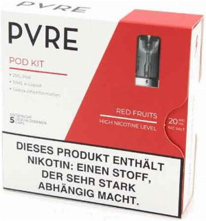 PVRE Pod Liquid mit Red Fruits 20mg